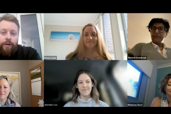 February 7, 2023: Sheetal Kowalczyk, Adam Giblin, Rhiannon Ward, Sheridan Cox