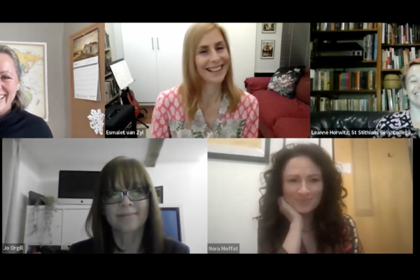 March 7, 2023: Esmalet van Zyl, Jo Orgill, Leanne Horwitz, Nora Moffatt